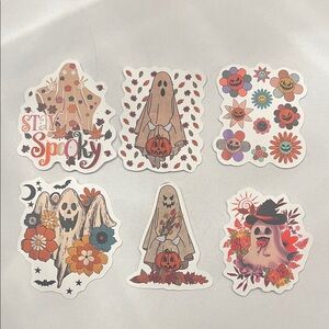 Halloween Ghost Sticker Set